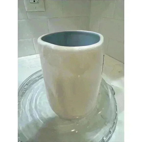 Rae Dunn Robins Egg Mug with Easter Eggs White with Blue Interior 20 Ounces - Picture 7 of 10